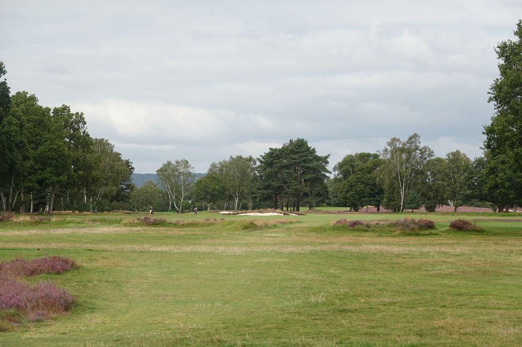 1st Hole at West Sussex Golf Club (488 Yard Par 5)